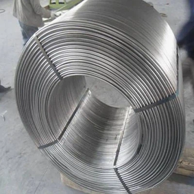 Sârmă cu miez de siliciu de calciu premium pentru tratarea cuptorului cu oală